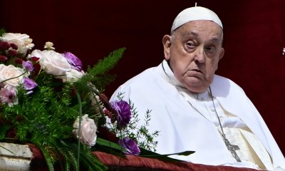 Plaatje Paus Franciscus overleden