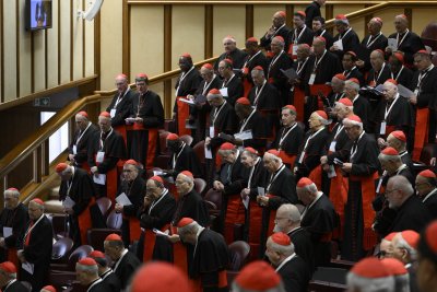 Plaatje Conclaaf verkiezing nieuwe paus