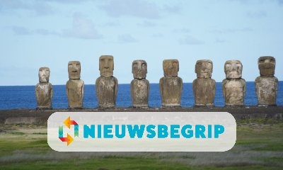 Plaatje Brand beschadigt beroemde Paaseilandbeelden