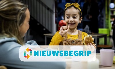 Plaatje Ontbijten op school