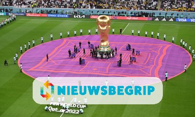Plaatje WK voetbal 2022 in Qatar