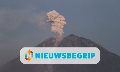 Plaatje Verschillende vulkanen uitgebarsten