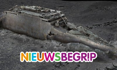 Plaatje Unieke 3D-beelden van de Titanic