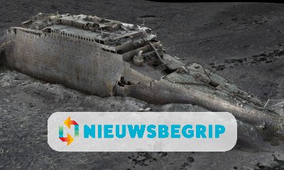 Plaatje Unieke 3D-beelden van de Titanic