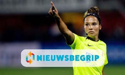 Plaatje Eerste vrouwelijke scheidsrechter in Nederlands betaald mannenvoetbal