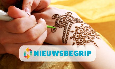 Plaatje Henna en bijbehorende rituelen op Unesco Immateriële Erfgoedlijst