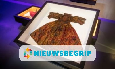 Plaatje Jurk uit Gouden Eeuw gevonden bij Texel