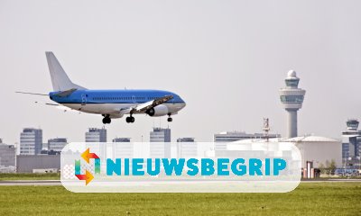 Plaatje 100 jaar Schiphol