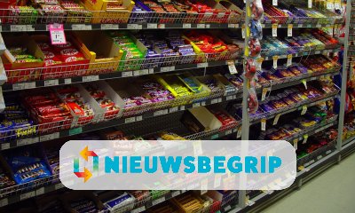 Plaatje Geen kinderhelden op snoepverpakkingen