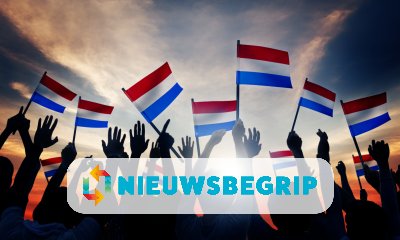 Plaatje 75 jaar vrijheid in Nederland