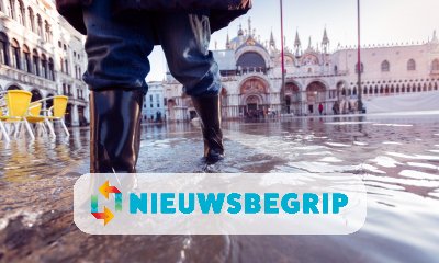 Plaatje Overstromingen in Venetië