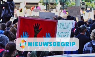 Plaatje Protesten tegen racisme