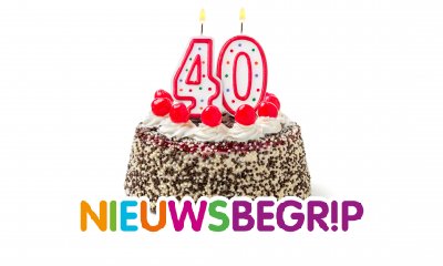 Plaatje 40 jaar Jeugdjournaal