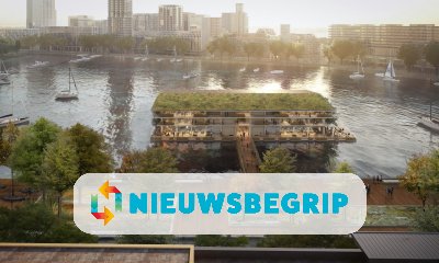 Plaatje Floating Office Rotterdam geopend