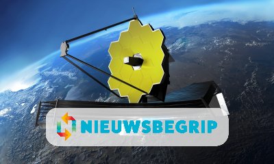 Plaatje Ruimtetelescoop James Webb gelanceerd