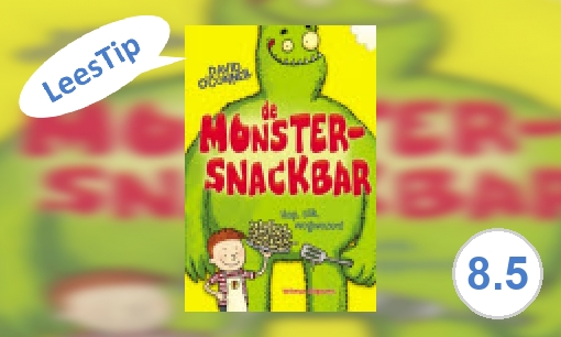 Plaatje De Monstersnackbar - Hap, slik, wegwezen!