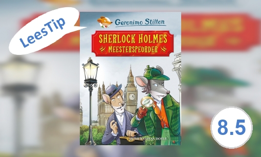 Plaatje Sherlock Holmes, meesterspeurder