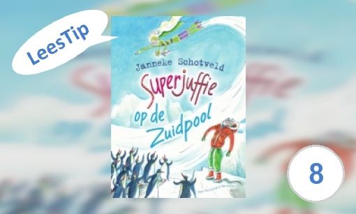 Plaatje Superjuffie op de Zuidpool