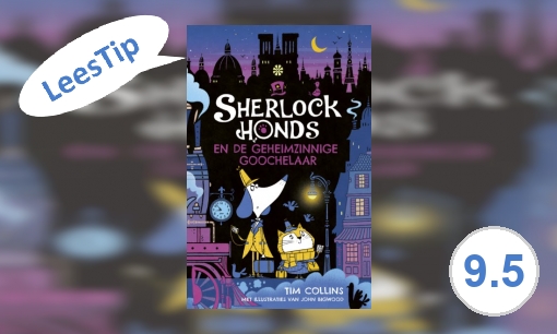 Plaatje Sherlock Honds en de geheimzinnige goochelaar